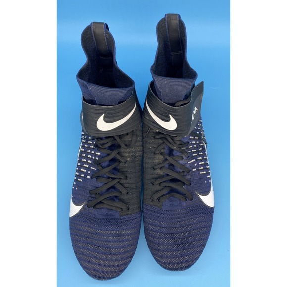 Men\'s Nike Cleats Alpha Menace Elite 2 Black White Football AO3374-403 Size 11.5 main image 5